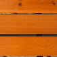 47 Inch Outdoor Garden Bench, Patio Loveseat with Unique Armrests, Slatted Seat Back, 528 lbs. Capacity, Teak Colour