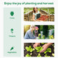 6.6' x 2.5' x 5.5' Patio Hot House, Walk-in Garden Greenhouse with Steel Frame, Door, Window for Balcony, Patio, White