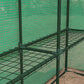 8' x 6' x 7' Portable Walk-In Greenhouse Hot House with 18 Shelves, Water/UV Resistant Weather Cover, & Roll Up Door