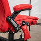 Heated Massage Office Chair, Ergonomic High Back Swivel Executive Chair with Vibration, Faux Leather