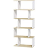 5-Tier S-Shaped Bookshelf
