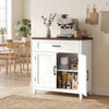 Modern Farmhouse Sideboard Buffet Cabinet with Adjustable Shelf, Storage & 2 Doors