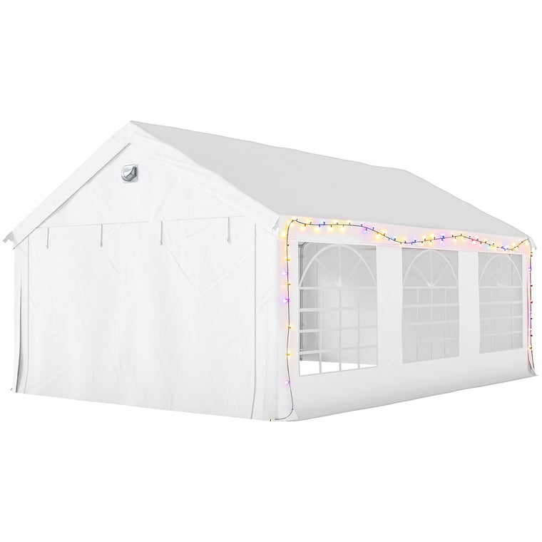 20' x 13' Party Tent Gazebo with Windows and Sidewalls