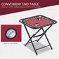 Zero Gravity Chair Set of 2 Patio Chair with Side Table Cupholders and Pillows for Pool, Backyard, Lawn, Beach, Red