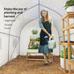 Portable Walk-In Tunnel Greenhouse Garden Warm House