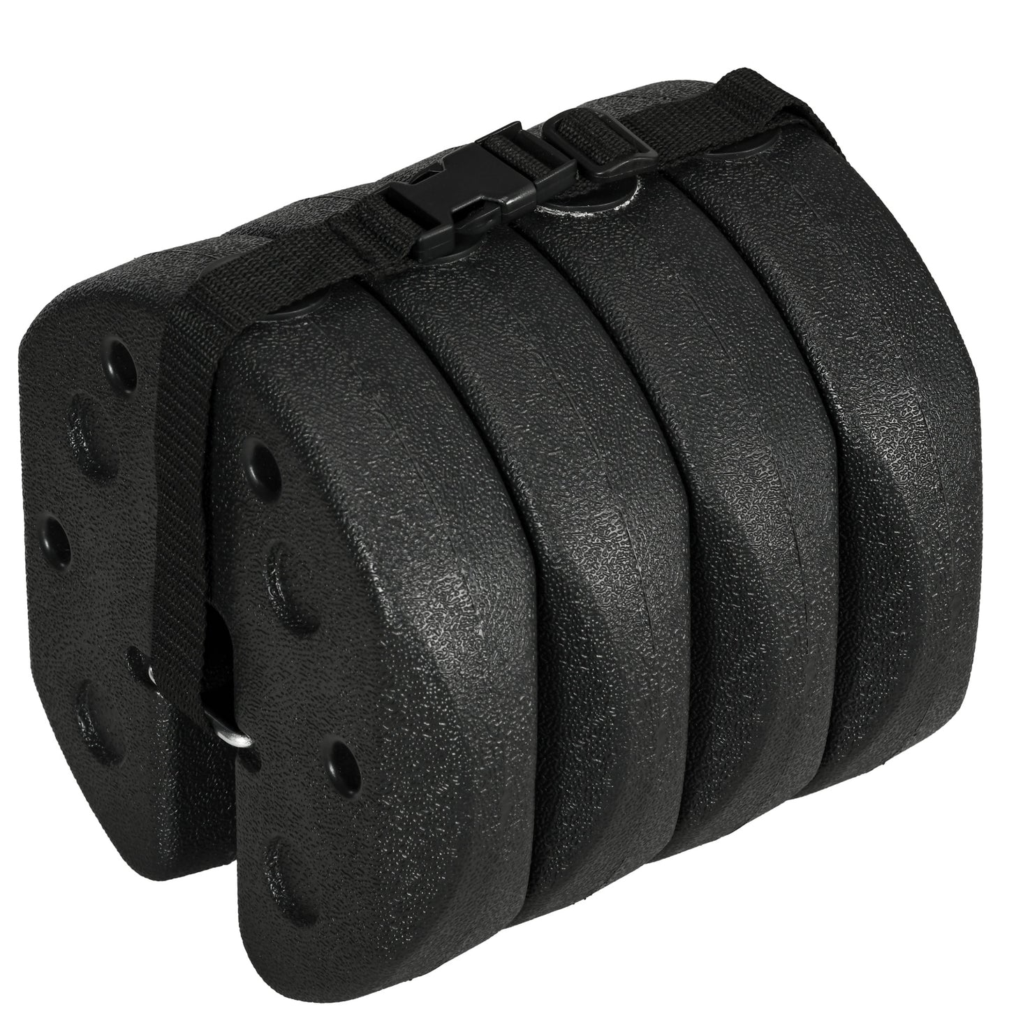Tent Weights Set of 4, Total 26 LBS Weights for Canopy Gazebo Legs with Reinforced Pins and Carry Belt