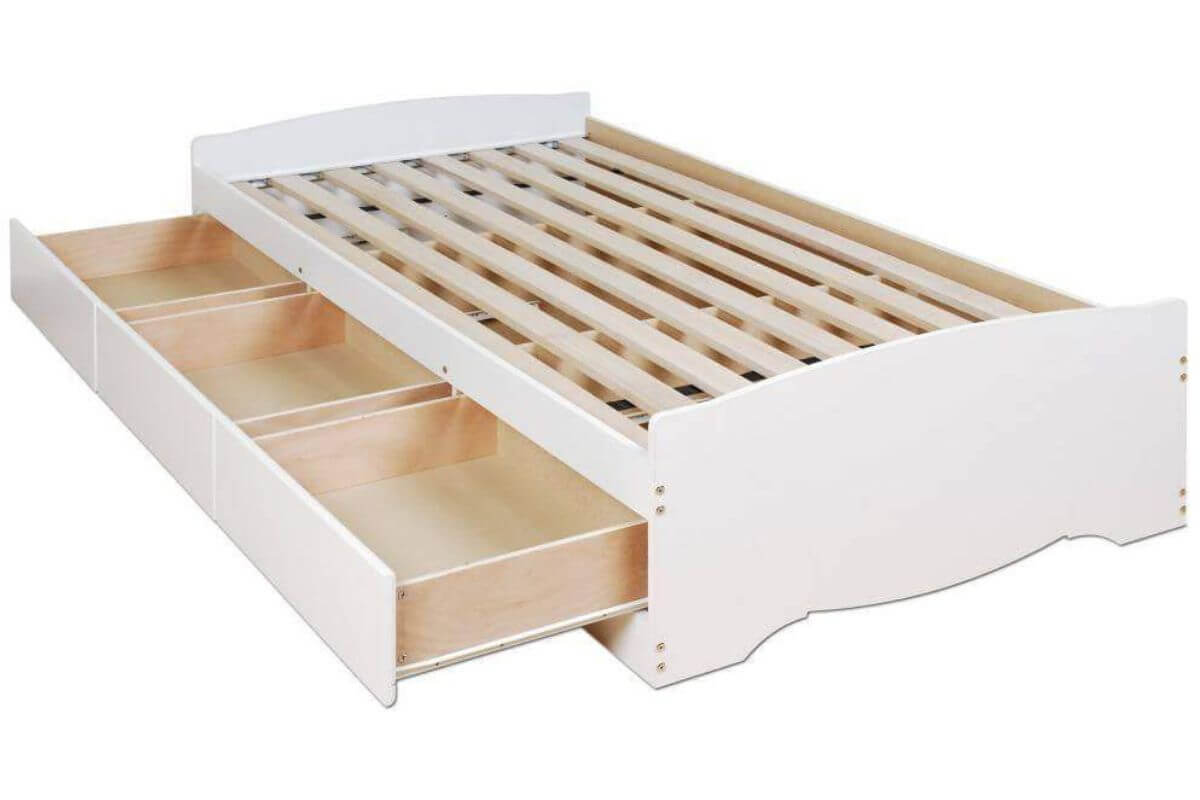 storage platform bed