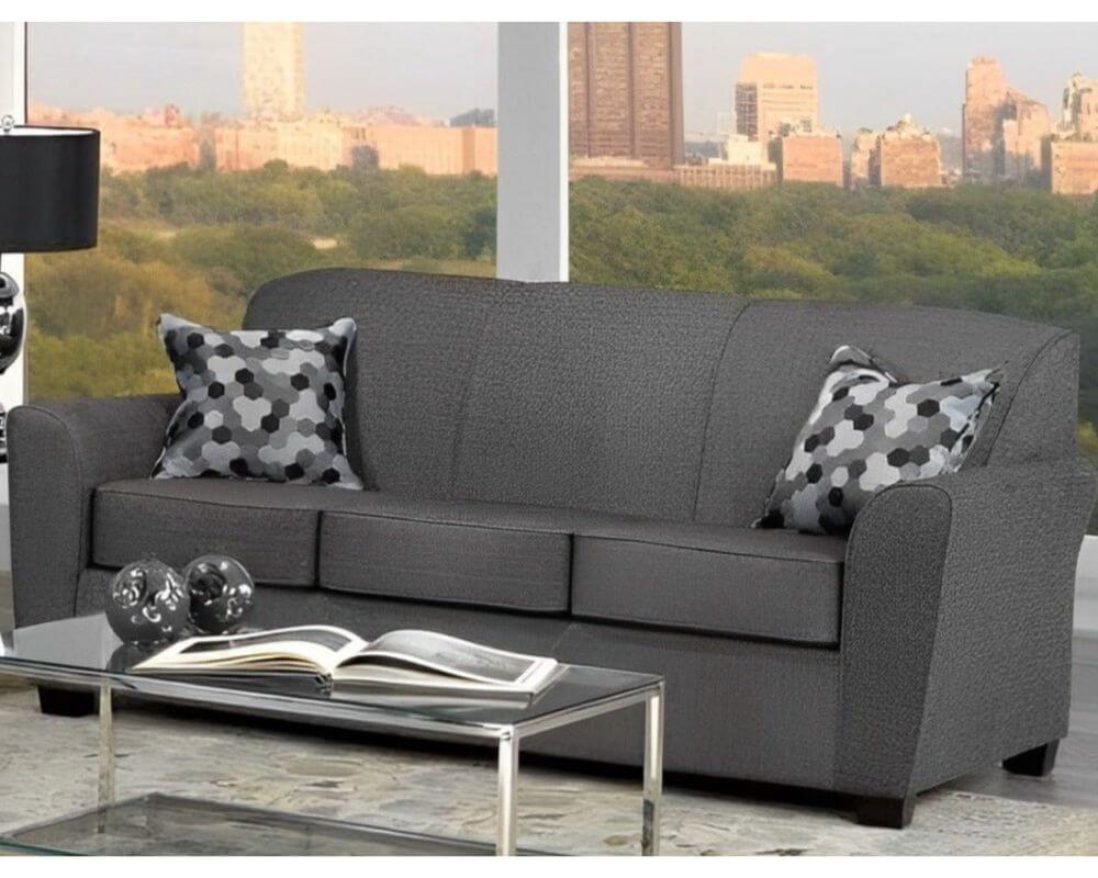 Humbolt Grey Fabric Living Room Seating Collection