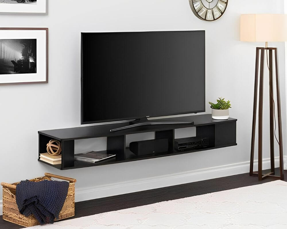 70" Wide Wall Mounted TV Stand