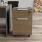 Broome 2 Drawer Filing Cabinet in Weathered Latte Walnut