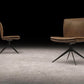 Duane Leather Swivel Desk Chair - In 2 Colours