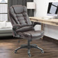 High Back Heated Massage Office Chair in Faux Leather - In 3 Colours