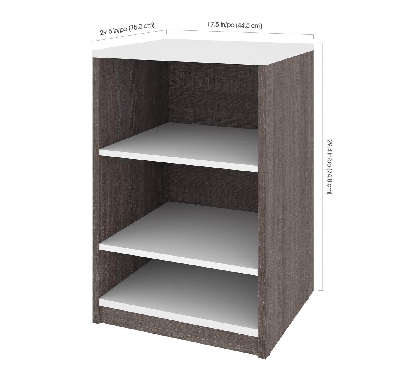 Cielo 59” Closet Organizer with 4 Drawers - In 2 Colours
