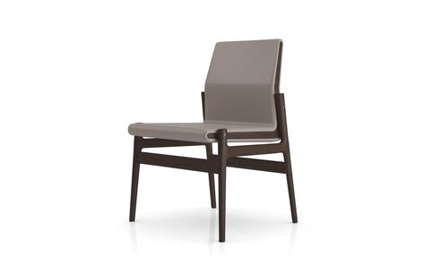 Stanton Dining Chair in Castle Grey Eco Pelle Leather (Set of 2)