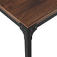 48" Industrial Wood Rectangular Dining Table - In 2 Colours