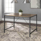 48" Industrial Wood Rectangular Dining Table - In 2 Colours