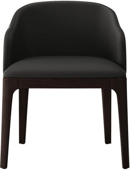 Wooster Eco Pelle Leather Dining Arm Chair - In 2 Colours