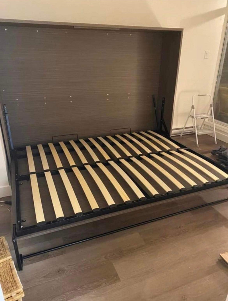 Customer photo of the Heidi horizontal murphy bed folded down