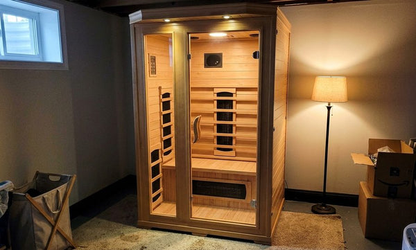Sarah M.'s Haven Heat sauna at home