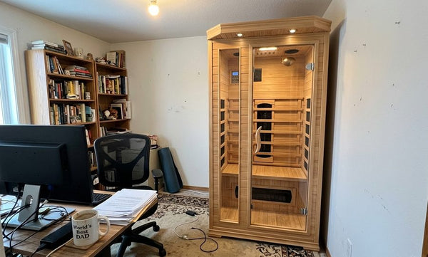 James T.'s Haven Heat sauna at home